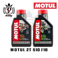 ORIGINAL GUARANTEE MOTUL 2T ENGINE OIL 510 710 2T MINYAK MOTORCYCLE