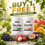 [BUY 1 FREE 1] ONE SHOT Creatine Juice Series Orange Juice 250g | Creatine + Taurine | 50 Servings