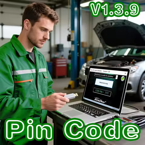 IMMO Pin Code Calculator V1.3.9 Decoding Software for Cars Compatible with PSA - Unlocks PIN Code fo