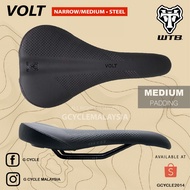 WTB VOLT SADDLE NARROW STEEL BICYCLE SADDLE SEAT BASIKAL MTB RB FOLDING BIKE GCYCLE GRAVEL XC CROSS 