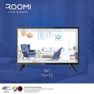 NEW! Tv led 24 inc digital Roomi by Tanaka produk original garansi