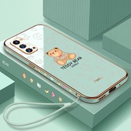 Teddy Bear case for Oppo RENO 4 4G Oppo RENO 4pro 4G Oppo RENO 4SE Oppo RENO 5 Oppo RENO 5pro Oppo R