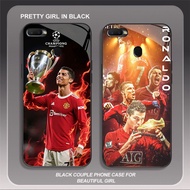 HK-57 FC Ronaldo Glass KACA Casing for OPPO Realme F7 A7 A12 F9 A12S A11K F5 A5S 2 Pro