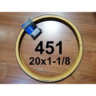 TYRE SCHWALBE ONE 451 406 For Folding bike & Minivelo READY STOCK MALAYSIA skinwall black