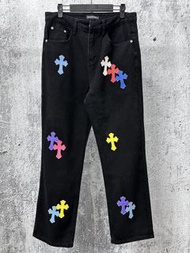 Chrome Hearts 2025直筒牛仔褲長褲