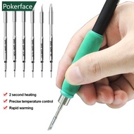 POKERFACE C210 C245 C115 Soldering Iron Tips Lead Free Heating Core Replacement Tips Compatible to J