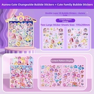 HPRETTY | 3-6 Year Old Girl DIY Changeable Outfit Toy Reusable 3D Sticker