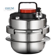 Stainless Steel Pot Camping Pot Portable Pressure Cooker Household Mini Pressure Cooker 5-Minute Quick Cooking Pot