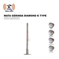 MATA DIAMOND GRINDING BIT K TYPE 08K 2.35MM ORIGINAL CUTTING BIT - DIAMOND GRINDING BIT K TYPE 08K 2