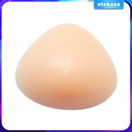 [Etekaxa] Silicone Chest Form Chest Prosthesis Mastectomy Triangle Concave Bra Pad