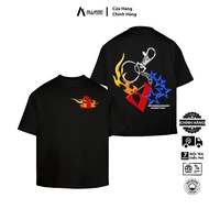 T-shirt 280GSM Keychain Allianz Form Boxy Material 100% Cotton