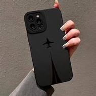 เคสโทรศัพท์กันกระแทก Precision Perforated Edged Black Plane Painting ใช้ได้กับ P14 Pro Max, P13, P11