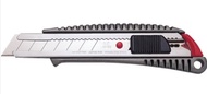 日本NT CUTTER 介刀 金屬柄大介刀(推掣式) L-500GRP 18MM大型美工刀  堅固，輕型鋁合金壓鑄把手。自動鎖（棘輪鎖定） NT CUTTER 大界刀