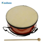 [Koolsoo] 1 Pack Handheld Indian Drum with Beater Hammer Mini Percussion Instrument