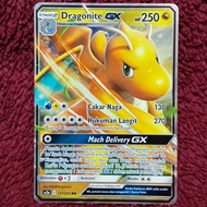 Dragonite GX RR - Pokemon TCG Indonesia foil holo