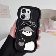 For OPPO A6 Pro A6X 4G 5G New Macaron Candy Color Silicone Casing Anime (Kung Fu Panda) Shockproof W