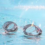 FGSDF แว่นตาว่ายน้ำแบบปรับชุดว่ายน้ำแข่งขันได้ป้องกันการเกิดฝ้า UV แว่นตาอุปกรณ์เสริมว่ายน้ำแว่นตาว่ายน้ำสำหรับการแข่งขัน