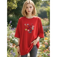 2Y790 [AIYOU] M-5XL T shirt Clothes Tshirt Women T shirt Blouse T shirt Crop Top T-shirt Women Fashi