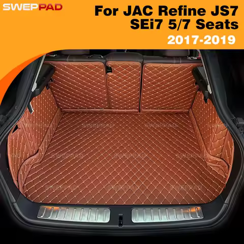 For JAC Refine JS7 SEi7 5/7 Seats 2017-2019 Auto Full Coverage Trunk Mat Car Protective Pad Cargo Li