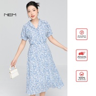 [ Genuine ] High-end designer women's dress NEM Fashion 40772