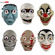 Halloween Horror Mask Horrible Props Prom Party Face Mask Full Face Mask Cosplay Horror Mask Dress Up Vampire Face Devil Mask homelove
