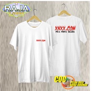kaos - T-shirt XNXX.COM PRIA PUNYA SELERA cewek/cowok distro trending keren viral mantul terbaru bis