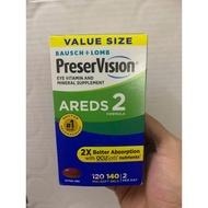 Date 5/27 - EYE SUPPLEMENT PILLS PRE_SER VI_SION a_reds2 140 tablets