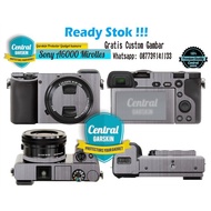 Sony A6000 Camera Garskin - silver