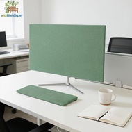 Arichblue Monitor Sleeve Fabric Dustproof Cover for 19-37 inch Screens Maintain Cleanliness in Home 