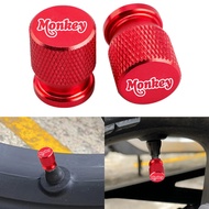 For Honda Monkey125 Monkey Z 125 Z125 Z-125 Motorcycle Tire Valve Air Port Stem Cover Cap Plug CNC A