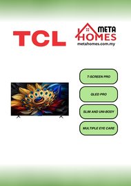 TCL 85" T-SCREEN PRO QLED TV 85C655 (2024 NEW)