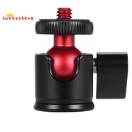 Aluminum Alloy 360 Degree Rotating Ball Head Suitable for Mobile Phones/Sports Cameras