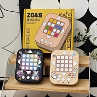 New Mini 2048 Handheld Game Console Luminous Lightning Sweeping Sudoku Multifunctional Children's El