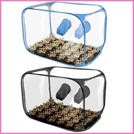 Mushroom Grow Box Mushroom Grow Containers Foldable Transparent Ventilated Weather-Resistant Still A