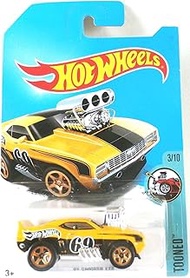 Hot Wheels 2017 Tooned '69 Camaro Z28 Treasure Hunt, Yellow