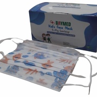 Baymed - Masker Anak Earloop Motif 3 Ply 1 Box Isi 50 Pcs