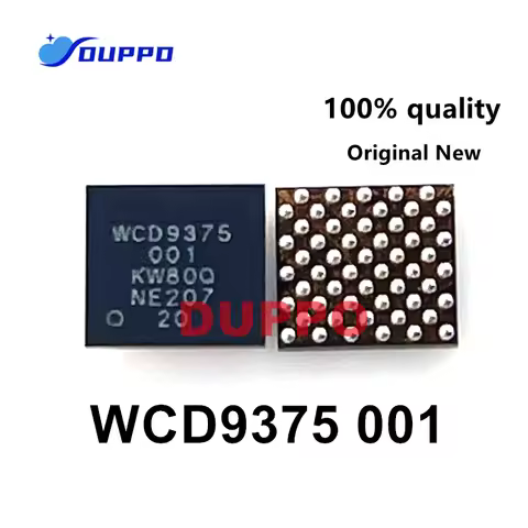 1-5PCS/LOT WCD9375 001 Audio IC Chipset For Xiaomi Redmi K20, Mi 9T Pro Note 9 Pro Ect