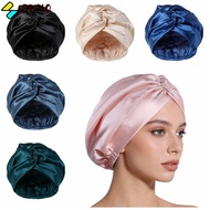 SUYO Silk Satin Hair Bonnet, Satin Fabric Smooth Mulberry Silk Wrap, Premium Adjustable Luxury Breat