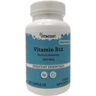 Vitacost Vitamin B-12 Methylcobalamin - 500 mcg - 300 Capsules
