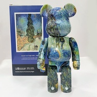 Bearbrick 400 Cooper Bear Violent Bear Building Block Bear Jackson Splash Ink Qianqiu Building Block