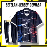 Best FUTSAL & FOOTBALL JERSEY SET VOLLEYBALL SHIRT/BADMINTON/ RUNNING SPORTS SHIRT/JOGING CBS-96