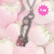 PLEASE READ DESCRIPTION | PINK GUMMY BEAR KEYCHAIN | GUMMY BEAR | PINK PINK | KEYCHAIN