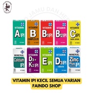 Vitamin IPI Vitamin AB Complex C B1 B12 D3K2 E D3 Mineral Calcium Zinc Selenium
