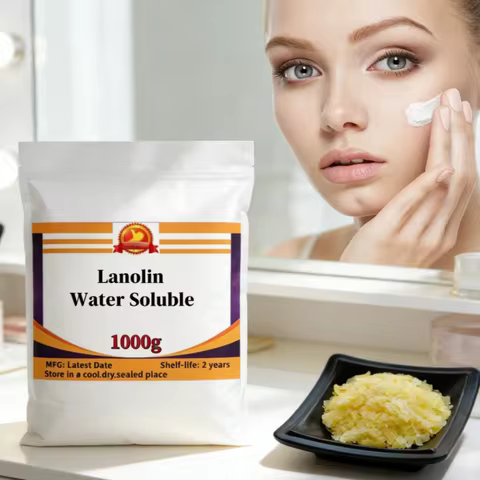 Water Soluble Lanolin Peg 75 Moisturizing Anti Wrinkle Tender Face Skin Care Cosmetic Materia