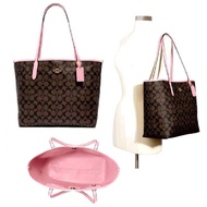 5696 CITY TOTE IN SIGNATURE CANVAS COACH 5696IMTL9