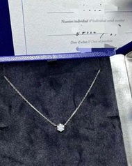 近半價出 近全新保證正品 Chaumet Bee My Love Hexagon Cut diamond necklace 尚美六角形 蜂巢形 鑽石頸鏈 鎖骨鏈