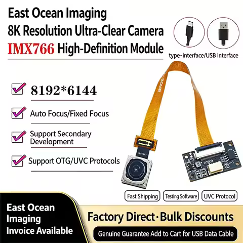 50 million camera module 8K HD FPC cable imx766 autofocus module USB driver-free OTG