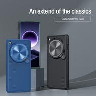 Nillkin Nắp lật Máy Ảnh Đứng Ốp Lưng Dành Cho Oppo Find X7 Ultra Ống kính kiểu lật Bảo Vệ Ốp Lưng