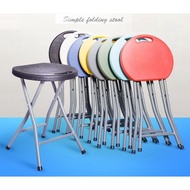 [✅SG Ready Stock] HDPE Portable Folding Stool / Foldable Stool Chair Outdoor Home Living Office Space Saving Chair