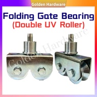 Double UV Roller Folding Gate Bearing / Folding Gate roller Bearing / Auto Gate Bearing Roller / Pag